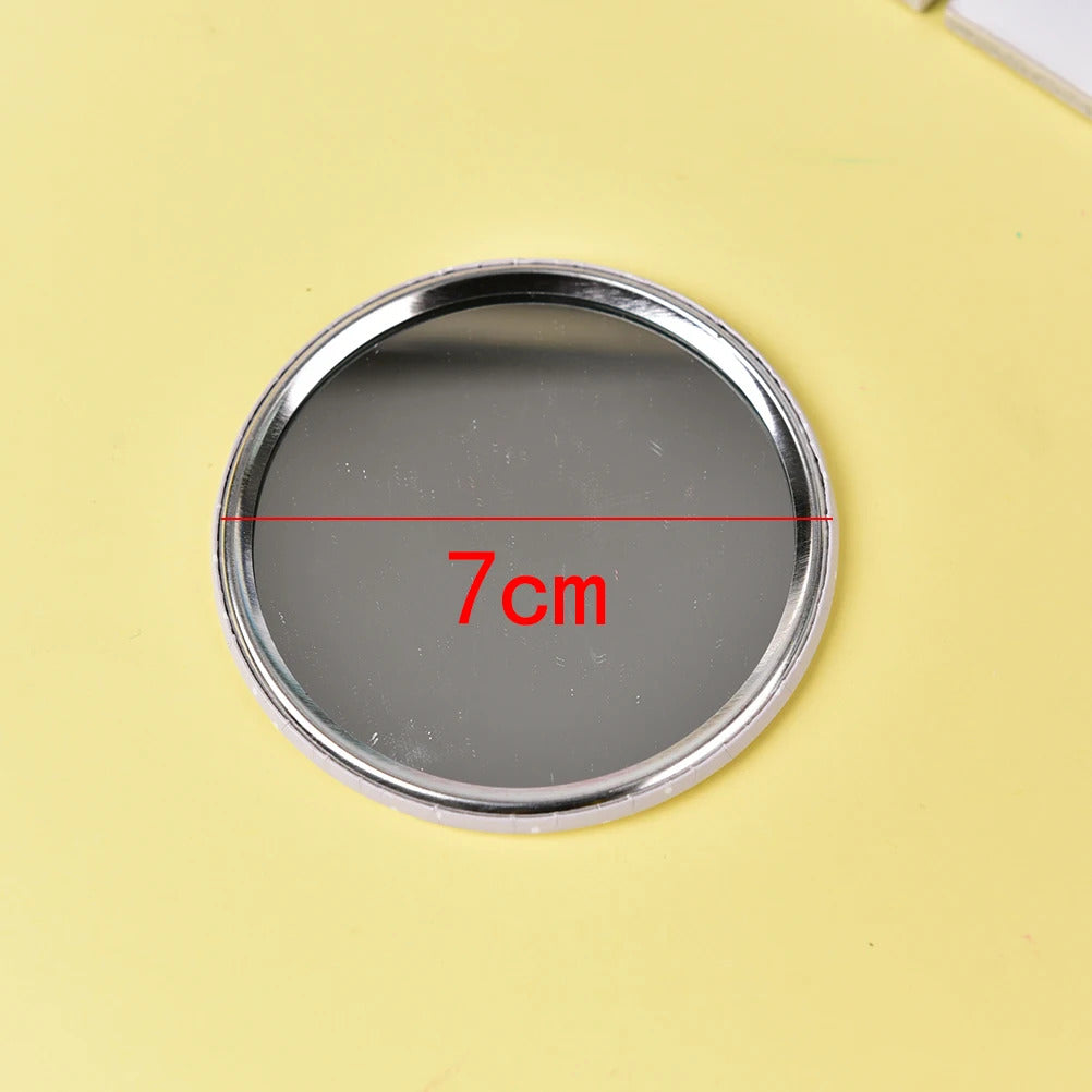 TSHOU748 Fashion Cartoon Anti-fall Portable Small Mirror Cute Girls Makeup Mirror Pocket Mirror for Beauty Tools Mini Mirror