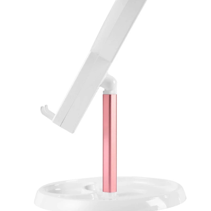 L163 Led Light Makeup Mirror Storage LED Face Mirror Adjustable Touch Dimmer USB Led