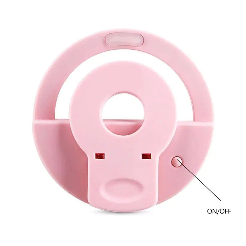 TSHOU539 Clip on Selfie Ring Light Portable Rechargeable Selfie Fill Light for Live Stream and Makeup Jy20 21 Dropshipping
