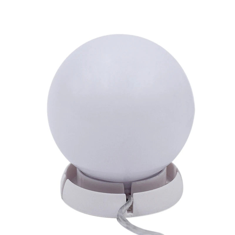 L46 Adjustable Brightness lights Makeup Mirror Vanity LED Light 10 Bulbs Kit USB Charging Port Cosmetic Lighted Make up Mirrors