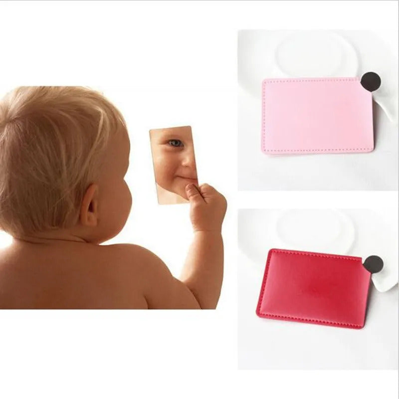 L73 Elegant glamour makeup mirror for ladies Unbreakable portable shatterproof stainless steel makeup mirror makeup mirror