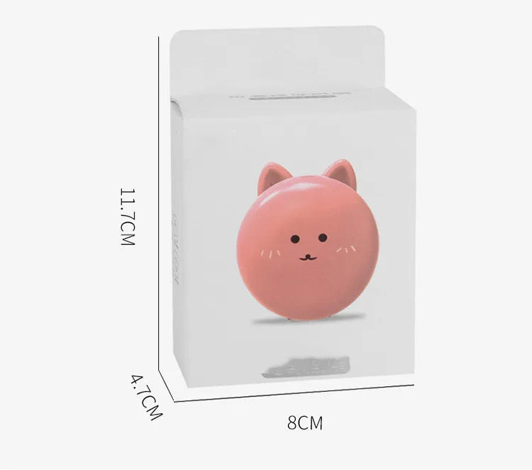 CX151 Cute Cat Portable Mini Pocket Fan Rechargeable LED Fill Light with Makeup Mirror Is Portable for- You To Put Into The Back