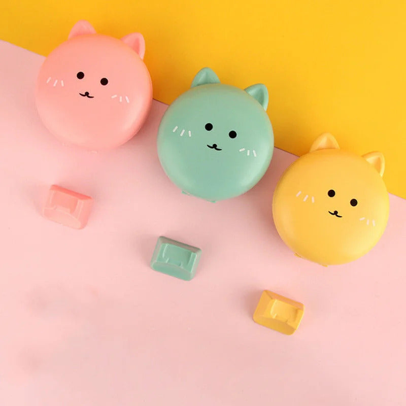 CX151 Cute Cat Portable Mini Pocket Fan Rechargeable LED Fill Light with Makeup Mirror Is Portable for- You To Put Into The Back