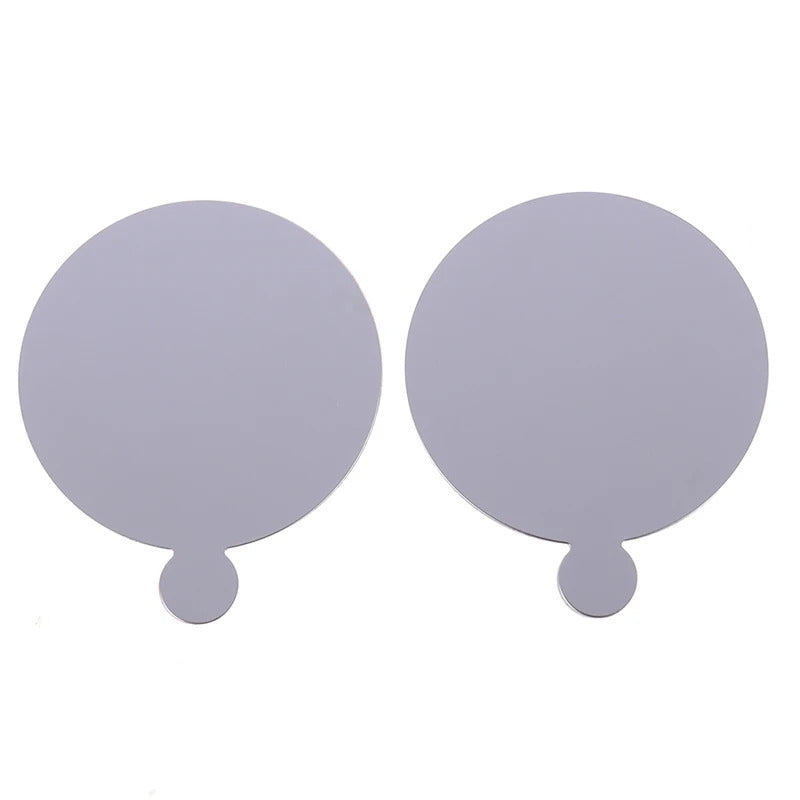 DSHOU367 Makeup Mirror Portable Hand Mini Make Up Mirror Travel Round Pocket Cosmetic Mirror Portable Beauty Makeup Tools Accesso