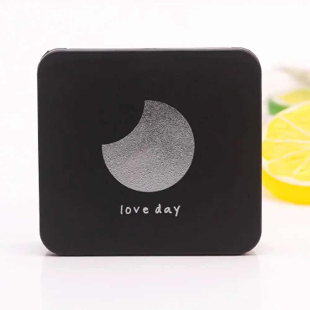 DSHOU347  Square Makeup Mirrors Portable Double-sided Vanity Mirror Cosmetic Mirror Makeup Vanity Foldable Pocket Hand Mirror