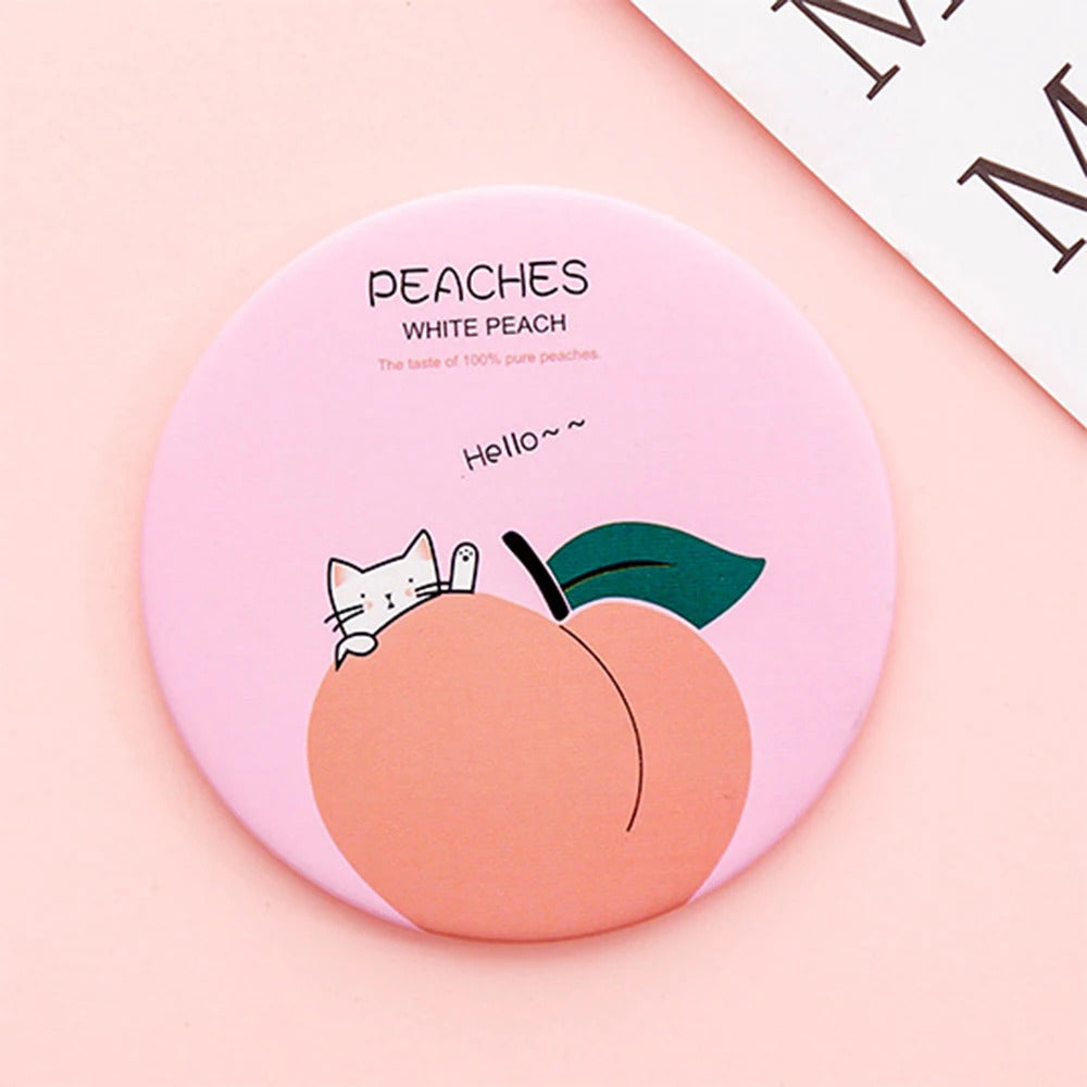 CX310 Makeup Mirror Portable Hand Mini Make Up Mirror Travel Round Pocket Cosmetic Mirror Portable Beauty Makeup Tools