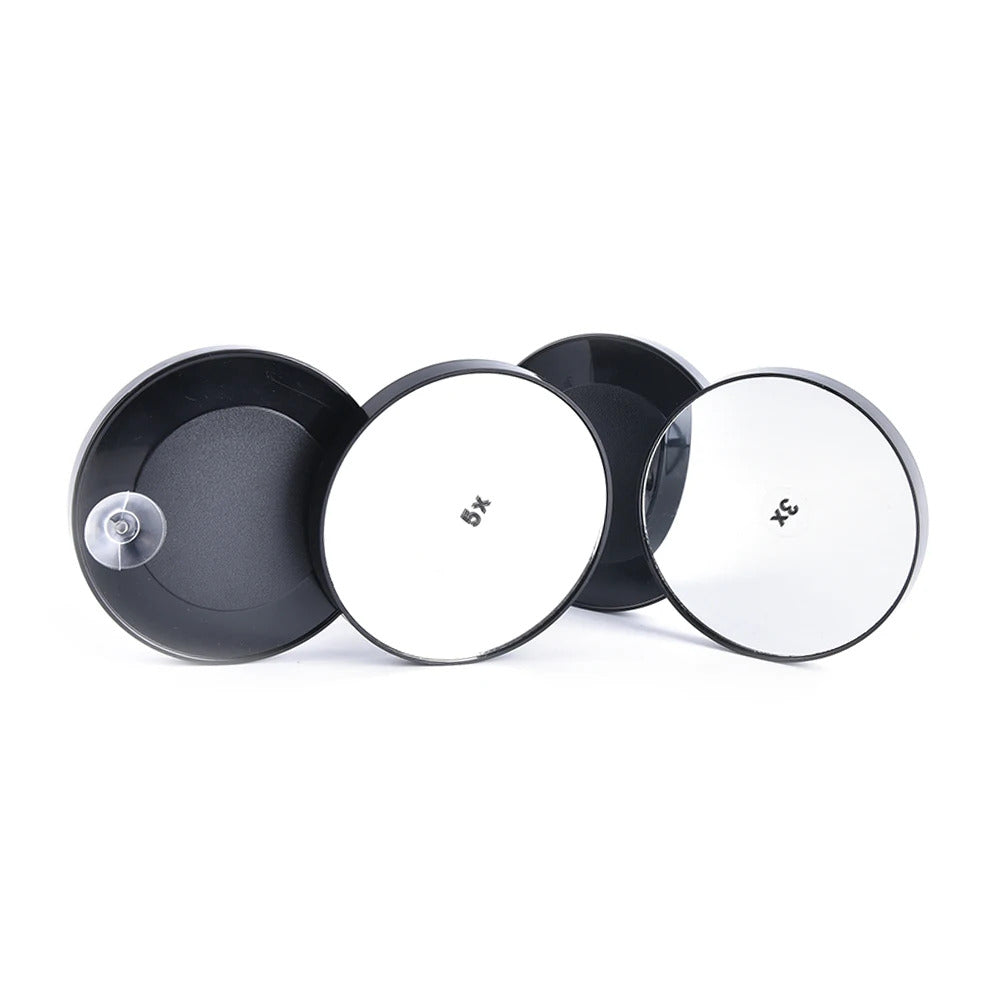 DSHOU356 Cosmetic 3/5/10/15X Mirror Magnifier Magnifying Face Care Bathroom Compact Make Up Mirror for Makeup Beauty Mirror