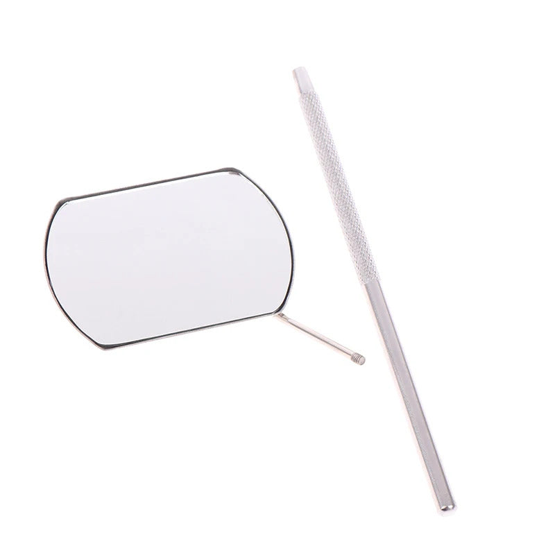 TSHOU1198  Eyelash Extension Mirror Large Makeup Mirror Magnifying Beauty Long Handle Mirror