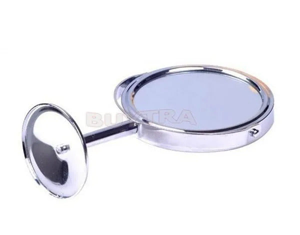 L244 Women Beauty MakeUp Mirror Dual Side Normal+Magnifying Oval Stand Compact Mirror Cosmetic Mirror Makeup Tools