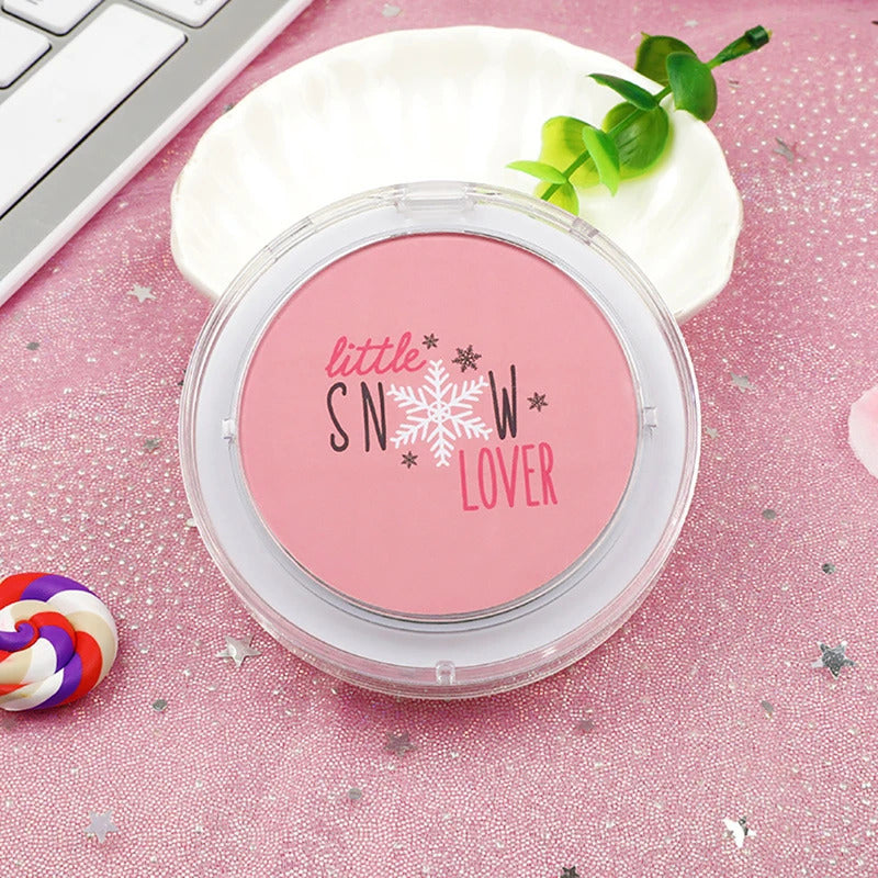 TSHOU857 LED Mini Makeup Mirror Hand Held Fold Small Portable Micro USB Cosmetic Mirror