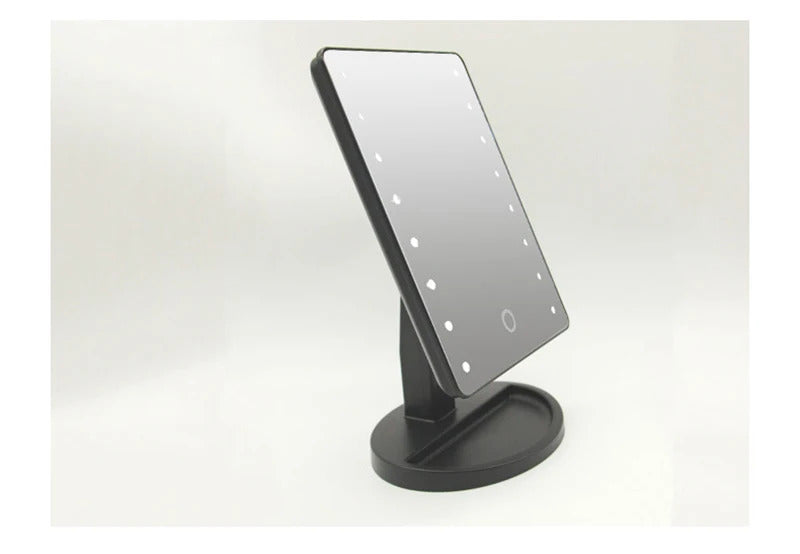 CASHOU12 Professional LED Touch Screen Makeup Mirror Luxury Mirror With 16 LED Lights 360 Degree Adjustable Table Make Up Mirror