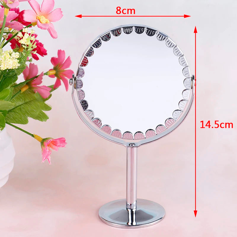 TSHOU925 Magnifying Make Up Shaving Travel Bathroom Shower Suction Cup Beauty Mirror Black New
