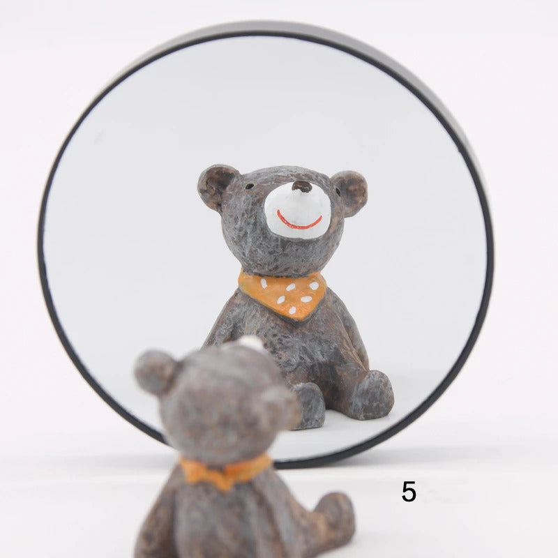 L185 Hot Selling Makeup Mirror 5/10X Magnifying Round Mirror with Two Suction Cups Cosmetics Tools Round Mirror Magnification