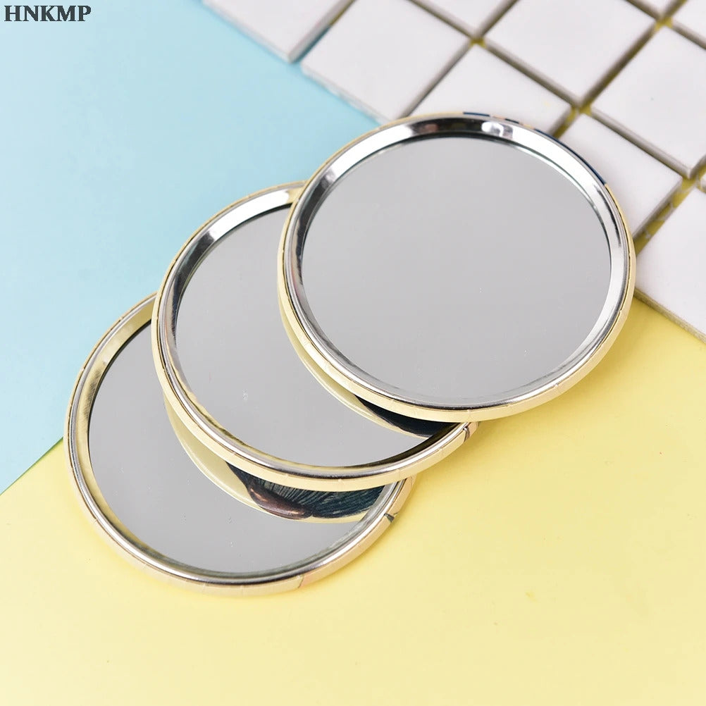 L431  Mirrors Espelho De Maquiagem Espejos De Bolsillo Cute Girl Mini Pocket Makeup Mirror Cosmetic Compact  Random Color