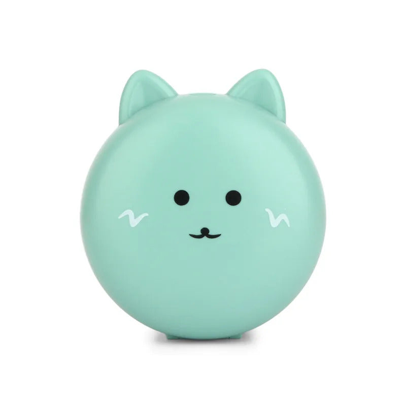CX151 Cute Cat Portable Mini Pocket Fan Rechargeable LED Fill Light with Makeup Mirror Is Portable for- You To Put Into The Back