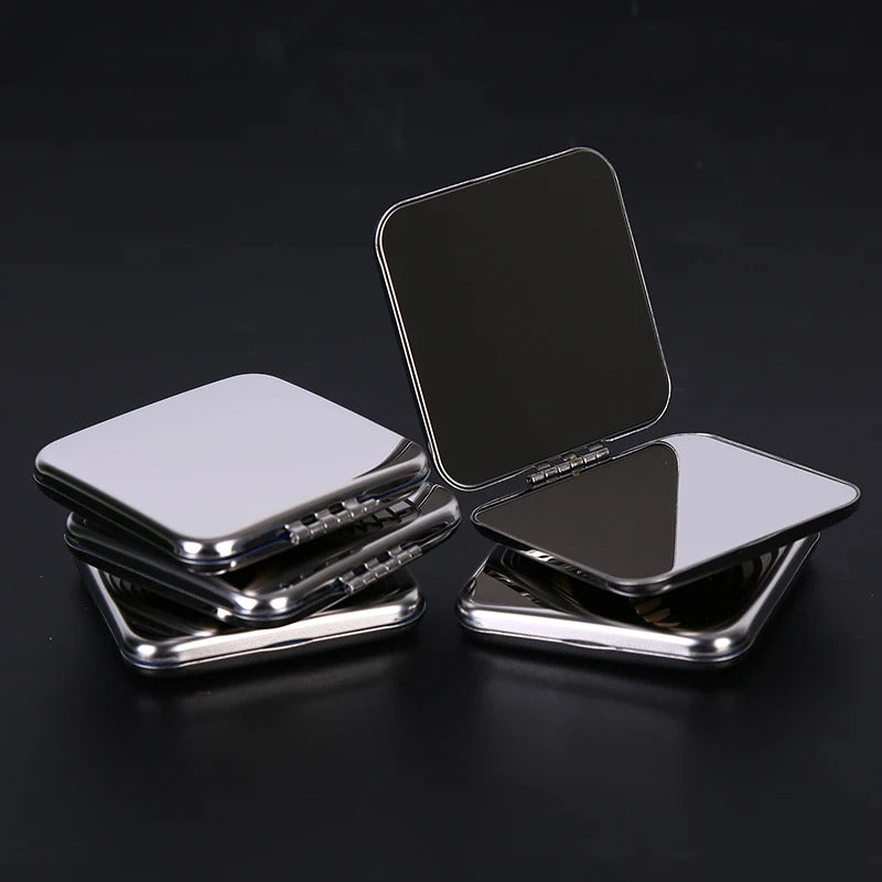 TSHOU653 Compact Makeup Mirror Cosmetic Magnifying Make Up Mirror for Purse Travel Bag