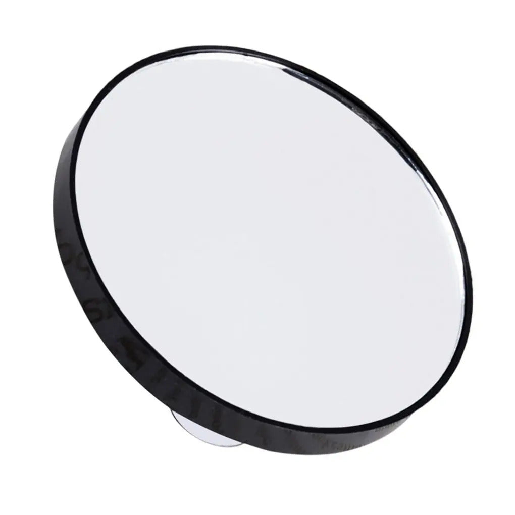 CSHOU393 Portable Round Makeup Mirror with ABS Plastic Shell Pocket Magnifying Cosmetic Mirror
