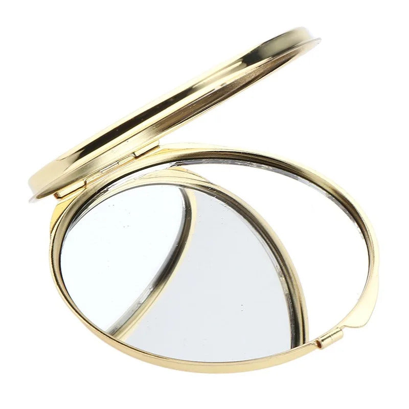 CX269 Compact Makeup Mirror Cosmetic Magnifying Portable Make Up Mirrors for Purse Travel Bag Home Office Mirror Compact