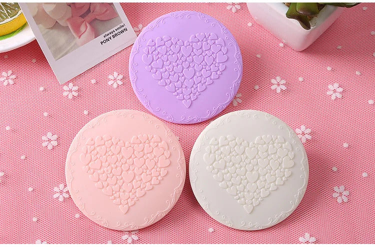 CASHOU132 Cute 1pcs Mini Pocket Makeup Mirror Cosmetic Compact Metal Mirrors Color Random Dia 7cm