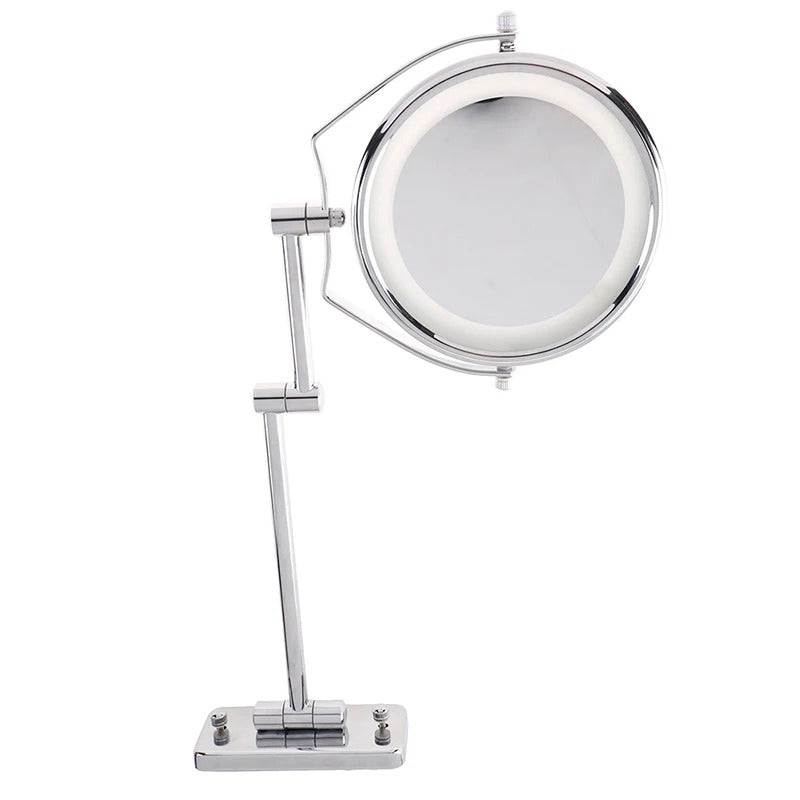 TSHOU925 Magnifying Make Up Shaving Travel Bathroom Shower Suction Cup Beauty Mirror Black New