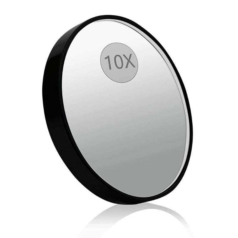 CX196 Trifold Hair Cutting Mirror with Lights 10X Magnification Self Styling Mirrors