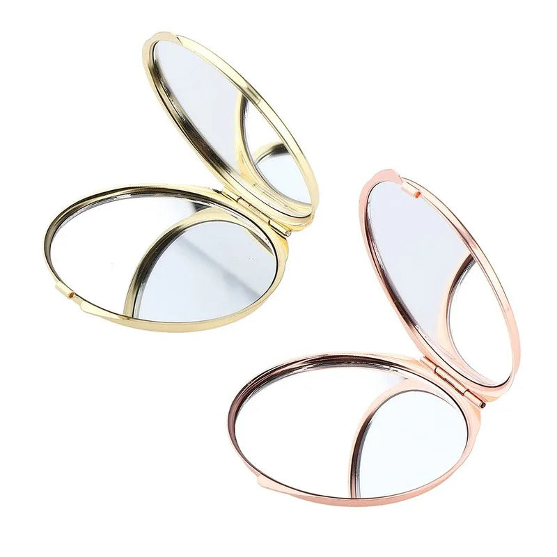L336 Compact Makeup Mirror Cosmetic Magnifying Portable Make Up Mirrors for Purse Travel Bag Home Office Mirror Compact Mirror