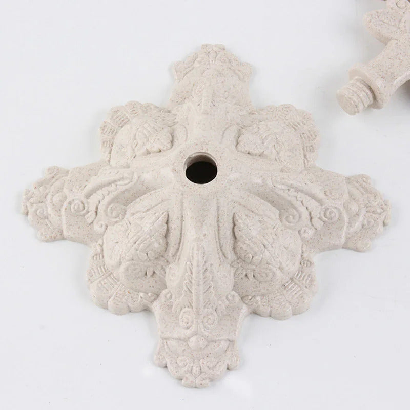 CX189 Desktop Makeup Mirror EU Style Rose Decor Beauty Tool Round Oval Heart Shape Makeup Mirror Rotatable Gothic Mirror