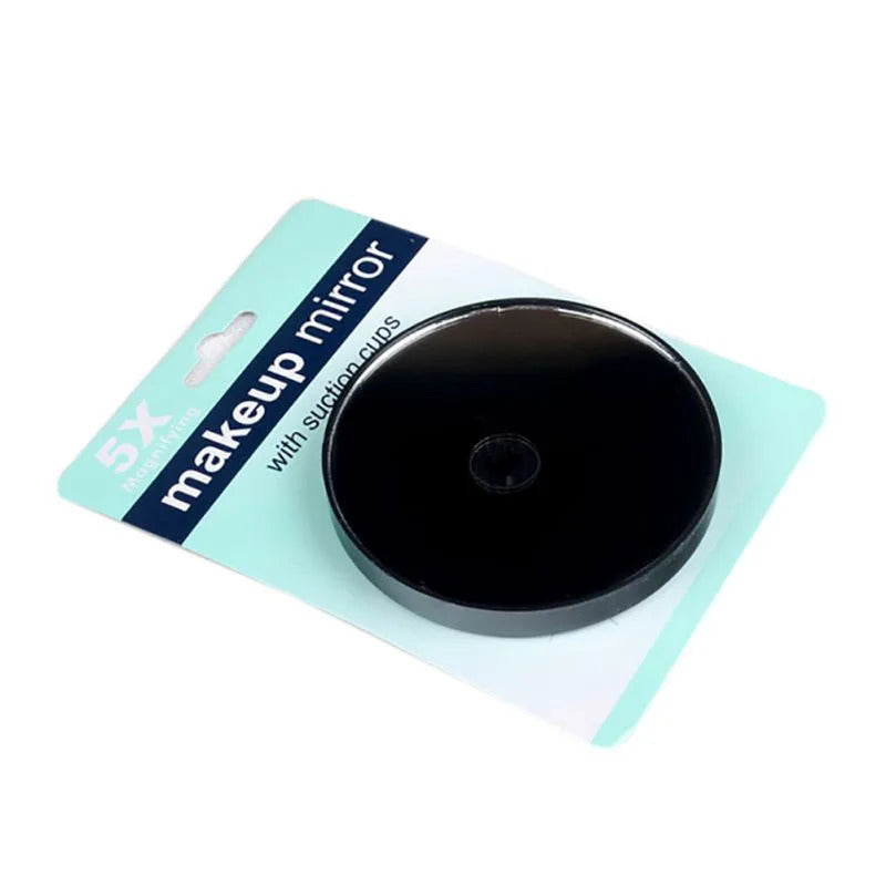 L291Mini Makeup Mirror Portable Vanity Pocket Round 5X 10X 15X  Makeup Magnifying Mirror With Two Suction Cups Makeup Tools