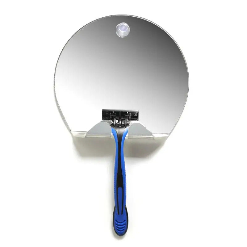 L183 Portable Bathroom Shower Fog Free Travel Mirror Washroom Shaving Mirrors U2JD