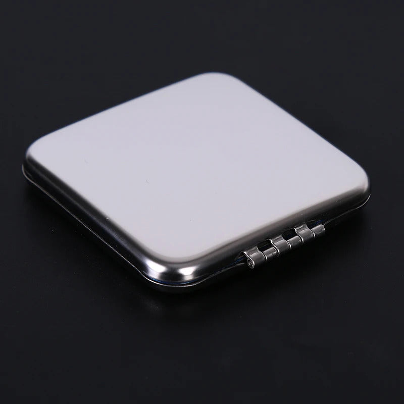 TSHOU653 Compact Makeup Mirror Cosmetic Magnifying Make Up Mirror for Purse Travel Bag
