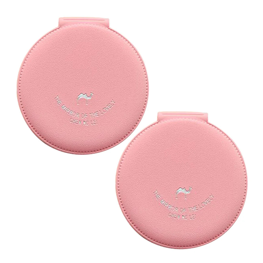 CASHOU154 Cute Makeup Mirror Women Foldable Makeup Mirrors Tool Lady Cosmetic Hand Folding Portable Compact Pocket Mirror