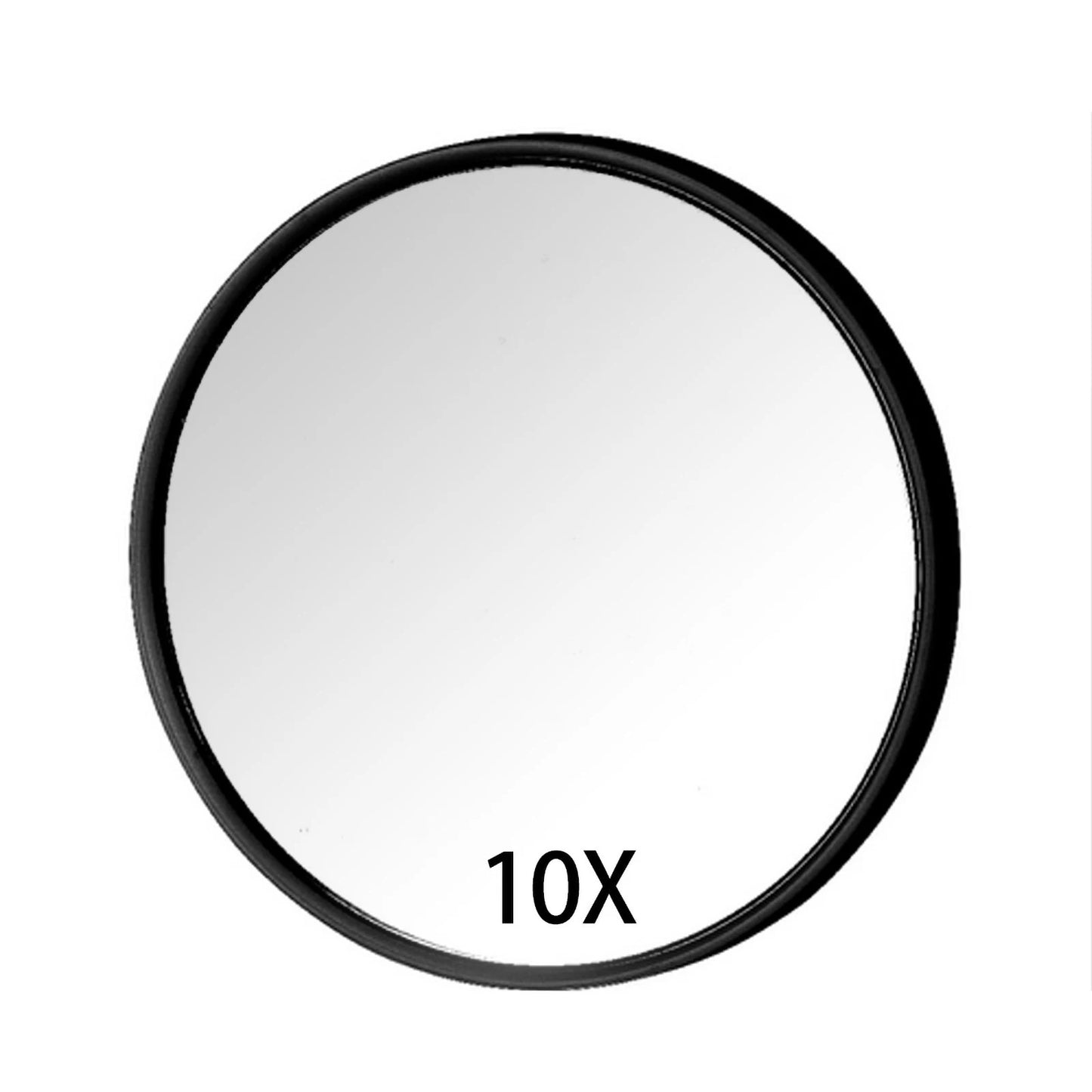 TSHOU499 Small  Makeup Mirror Touch Screen 10 Times Suction Cup Magnifying Glass Small Round Mirror Portable Mini Makeup Mirror