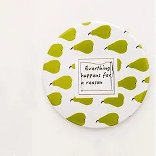 L463 Cartoon Anti-fall Portable Small Round Mirror Cute Girls Makeup Mirror Pocket Mirror Cosmetic Compact Mirrors