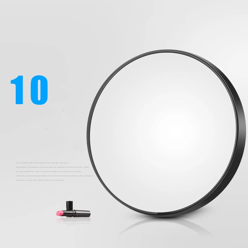 TSHOU1130 Hot Selling Makeup Mirror 5/10X Magnifying Round Mirror with Two Suction Cups Cosmetics Tools Round Mirror Magnificatio