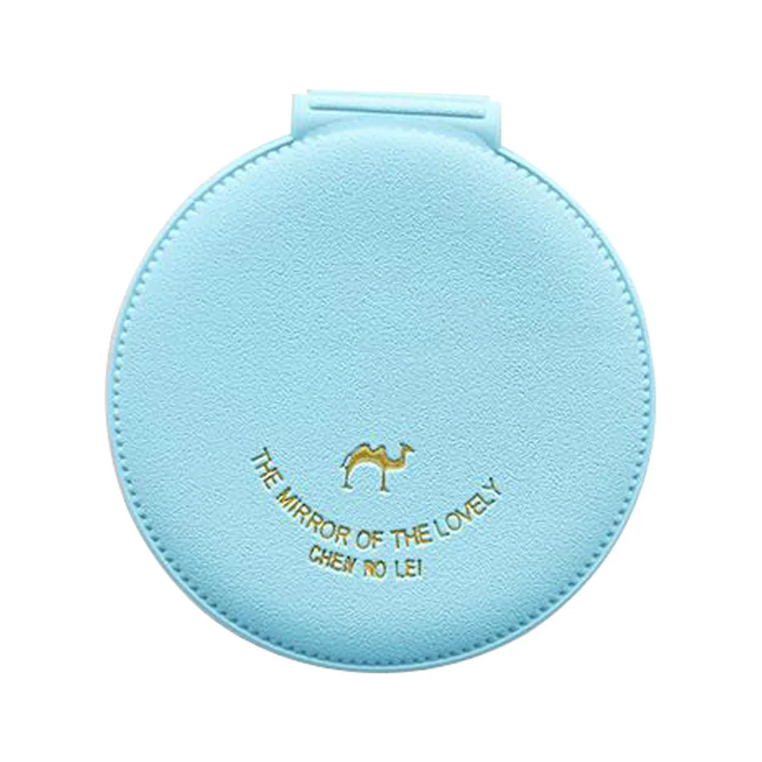tshou497  selling Cute Makeup Mirror Women Foldable Makeup Mirrors Tool Lady Cosmetic Hand Folding Portable Mirror