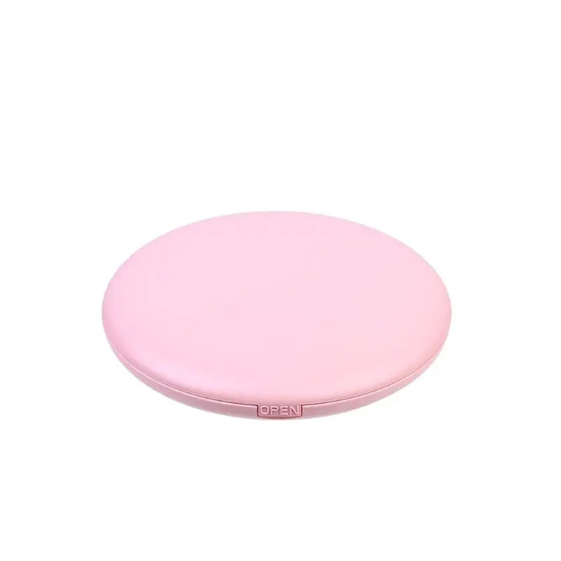 TSHOU914  LED Lighted Mini Circular Makeup Cosmetic Mirror Foldable 10X Magnifying Round Lighting Mirrors Compact Travel U2JD