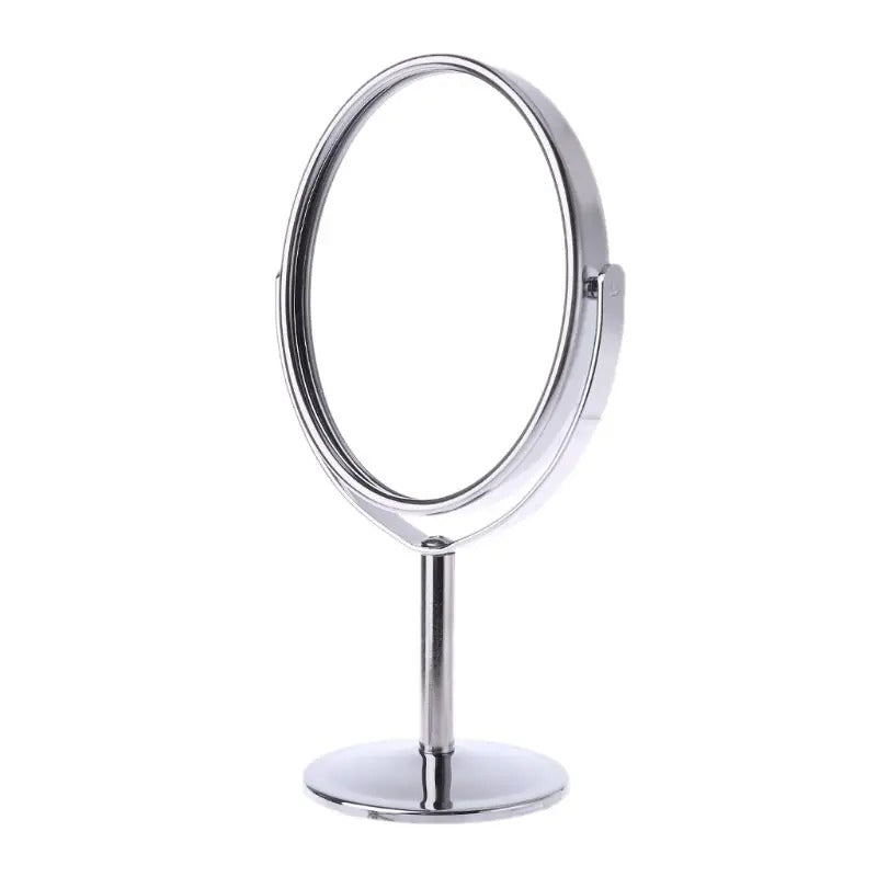TSHOU985  Miroir Cosmétique De Maquillage De Beauté, Miroir De Support Normal Double Face,Miroir De Courtoisie Éclairage Ajustable