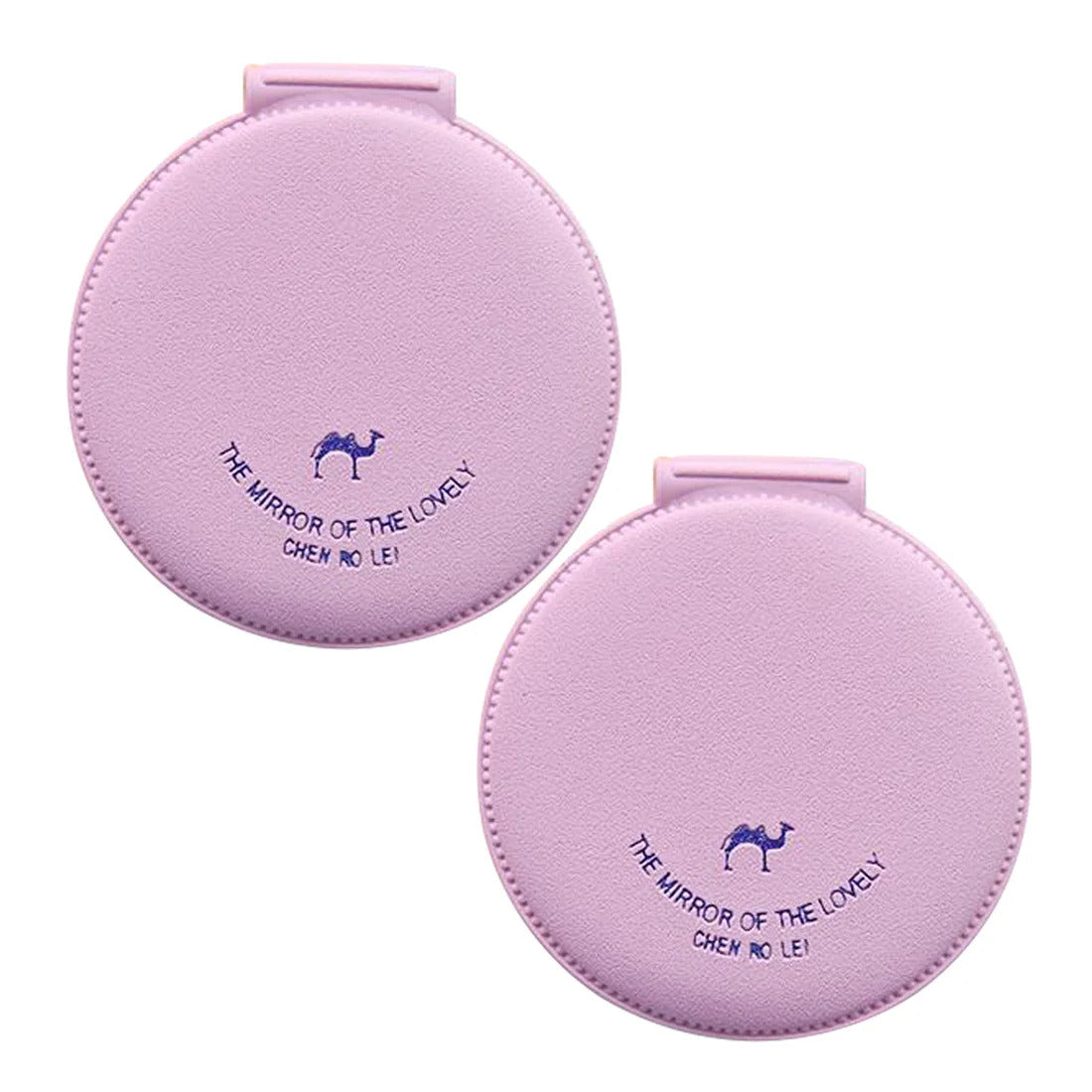 tshou497  selling Cute Makeup Mirror Women Foldable Makeup Mirrors Tool Lady Cosmetic Hand Folding Portable Mirror