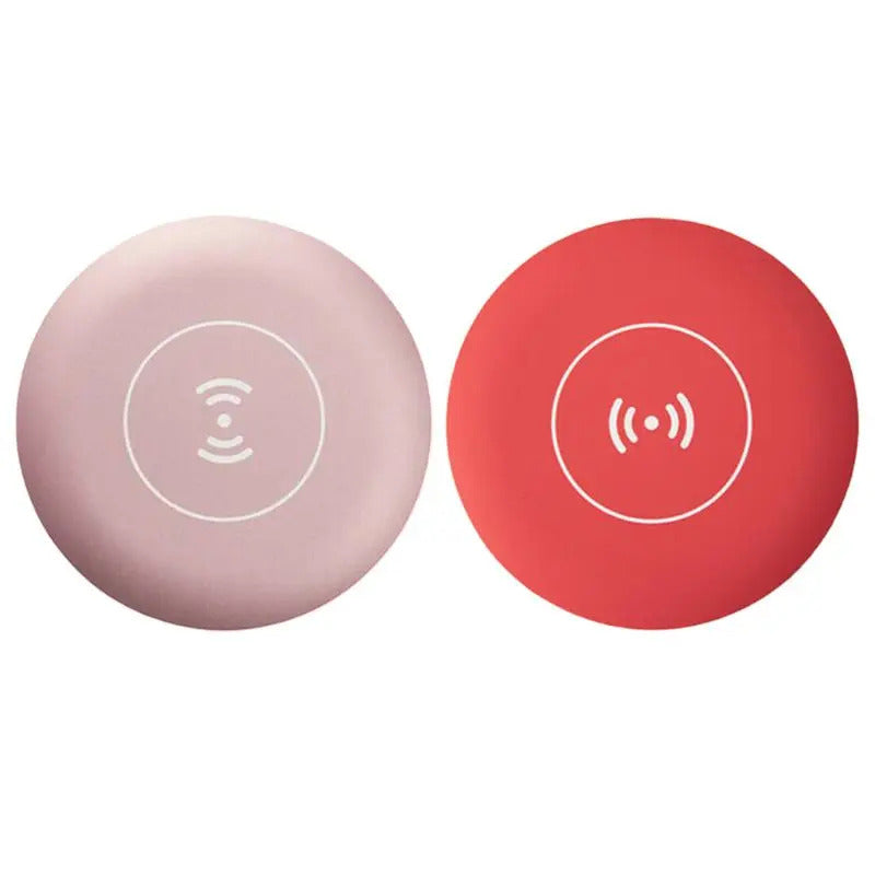 CX420  Wireless USB Charge LED Light Mini Circular Makeup Mirror Travel Cosmetic Mirror U2JD