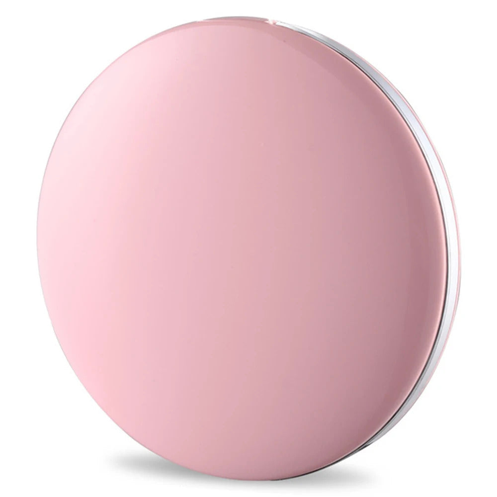 L453 Magnifying Lighted Makeup Mirror Light Mini Round Portable Led Make Up Mirror Sensing Usb Chargeable Makeup Mirror