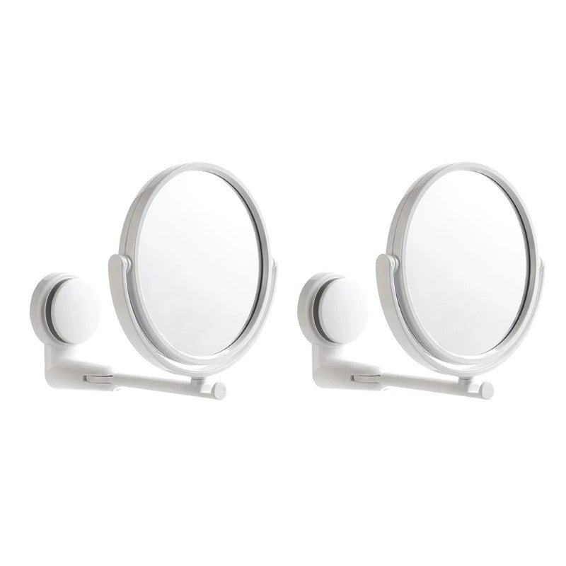CX195 Makeup Mirror Bathroom  Folding Mirror Hotel Wall-mounted single/ Double-sided R