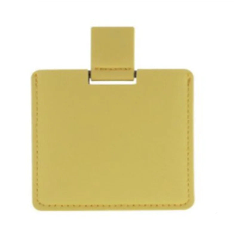 DSHOU232 Pocket Rectangle Makeup Folding Mirrors Ultra-thin Folding Make Up Mirror Personalised Portable Compact Cosmetic Mirror