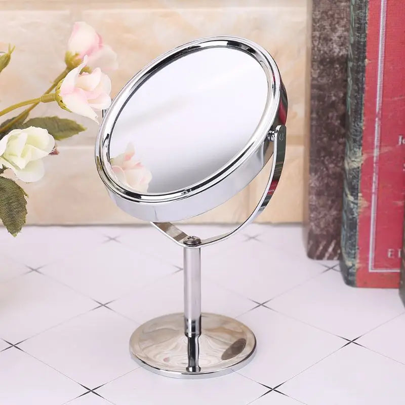TSHOU1136 Beauty Makeup Cosmetic Mirror Double-Sided Normal Stand Mirror