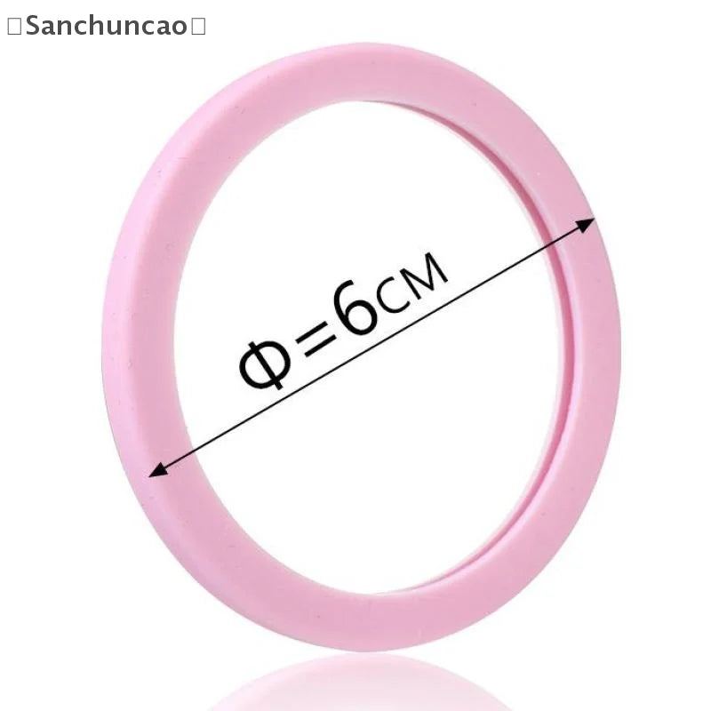 TSHOU1128 Mini Makeup Mirror Round Silicone Cosmetic Mirror Makeup Mirror Portable For Handbag Purse Pocket Compact Cosmetic Beauty Tool