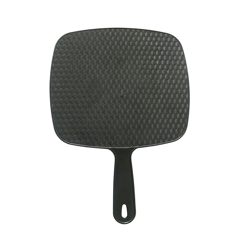 CASHOU69 Mirror Professional Handheld Salon Barbers Hairdressers Mirror With Handle Practical Hand Mirror For Home