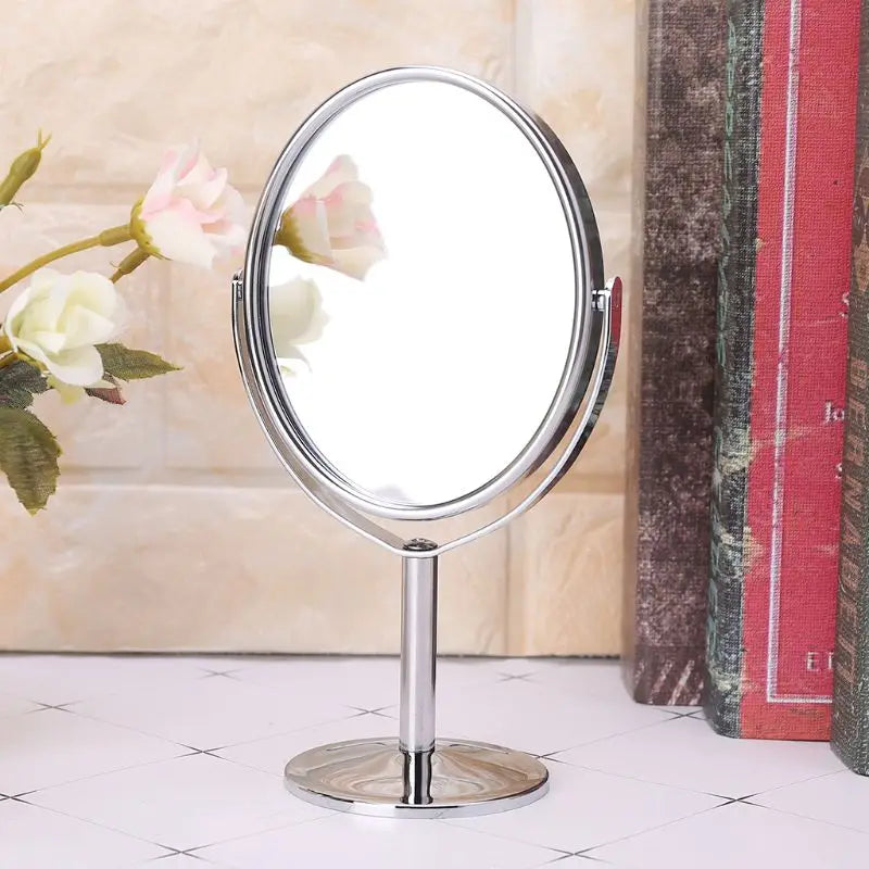 TSHOU1126 Beauty Makeup Cosmetic Mirror Double-Sided Normal Stand Mirror