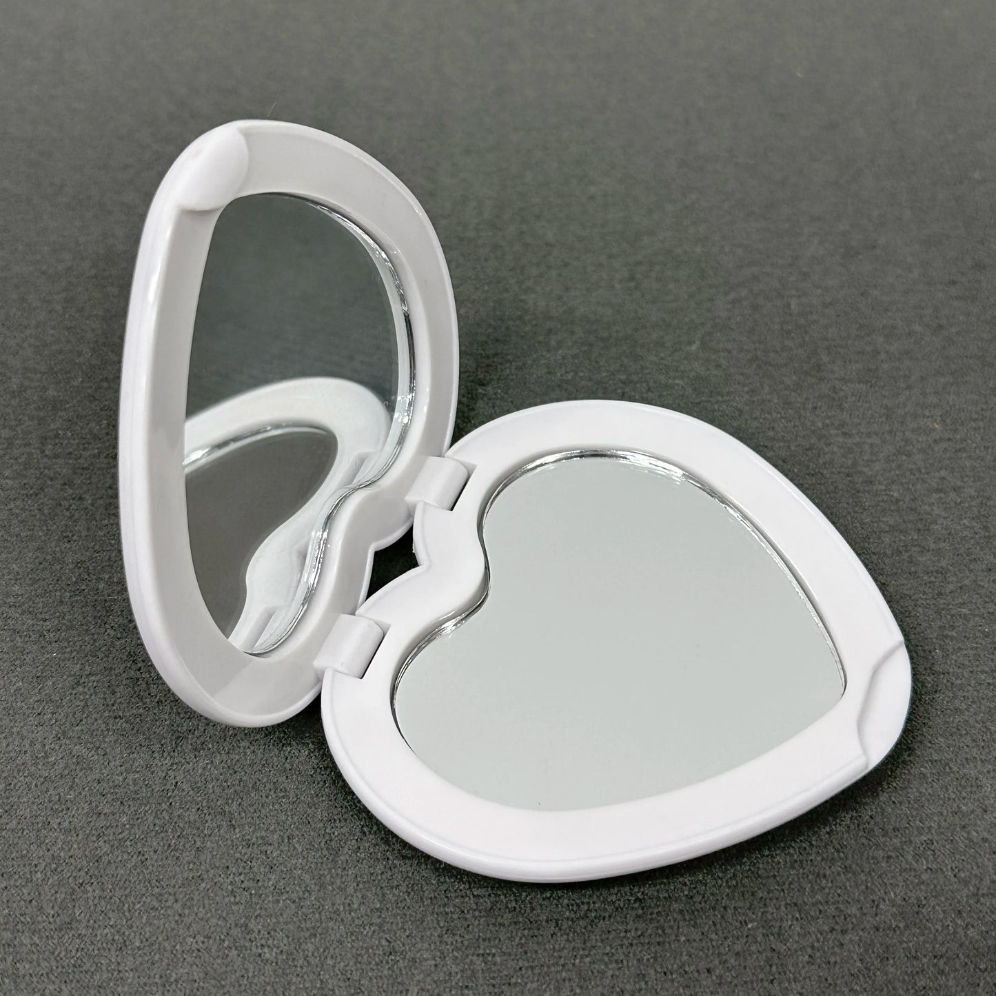 CX549 Red Heart Double Sided Mirror 2 Pack Hot Sale Heart Makeup Mirror Mini Pocket Mirror