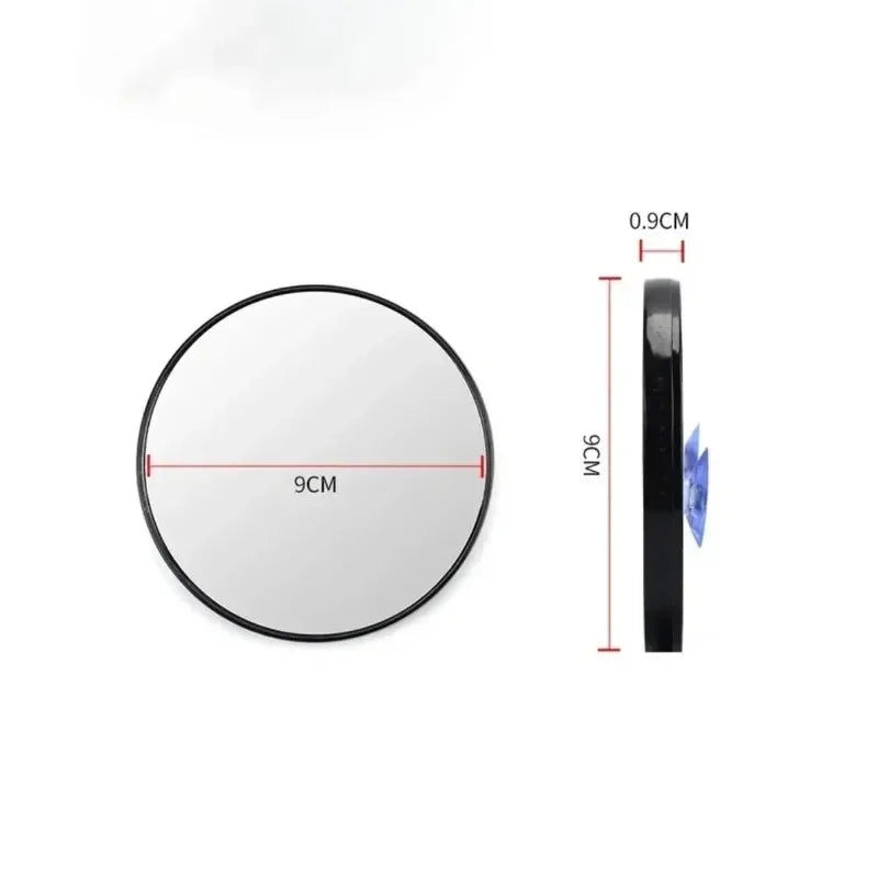 CX520 New Round Mirror 5x/10x/15x Magnification Mirror with Suction Cup Blackhead Magnifying Mirror for Bathroom Portable Makeup