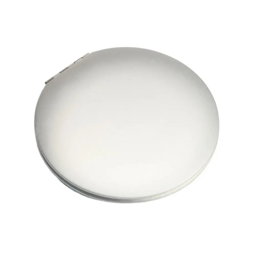 SET63 Cute Folding Makeup Mirror Double-Sided Round Pocket Mirror Solid Color Mini Cosmetics Mirror