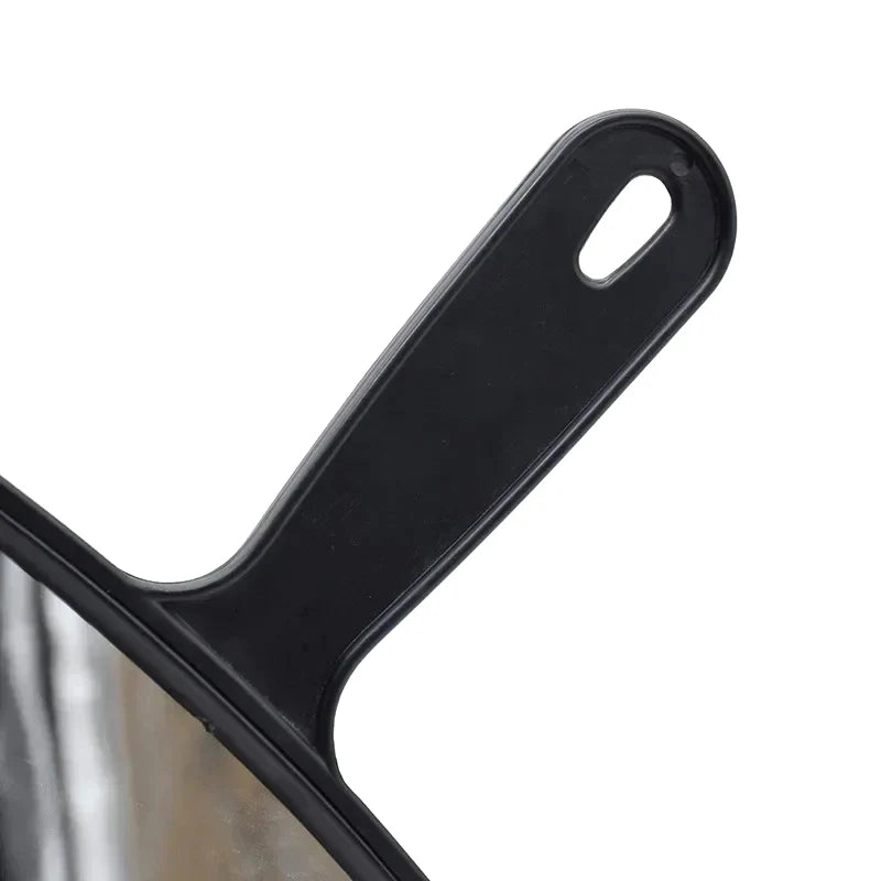 CASHOU69 Mirror Professional Handheld Salon Barbers Hairdressers Mirror With Handle Practical Hand Mirror For Home